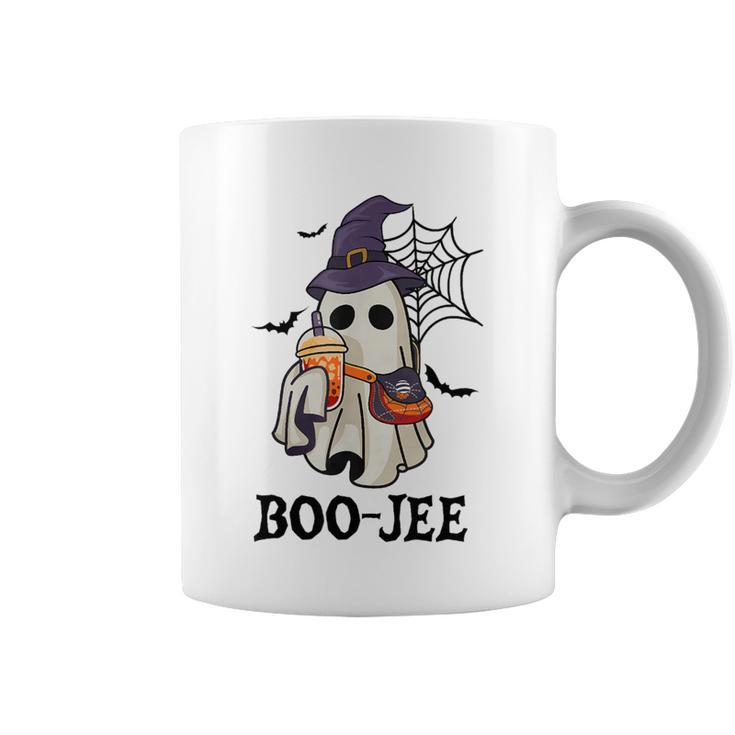 Boo-Jee Halloween Spooky Season Cute Ghost Boujee Boogee Coffee Mug