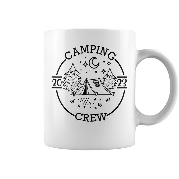 Camping Crew Making Memories 2023 Family Camping Trip Coffee Mug