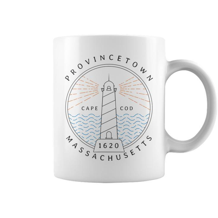 Cape Cod  Provincetown Ma Lighthouse Travel Souvenir Coffee Mug