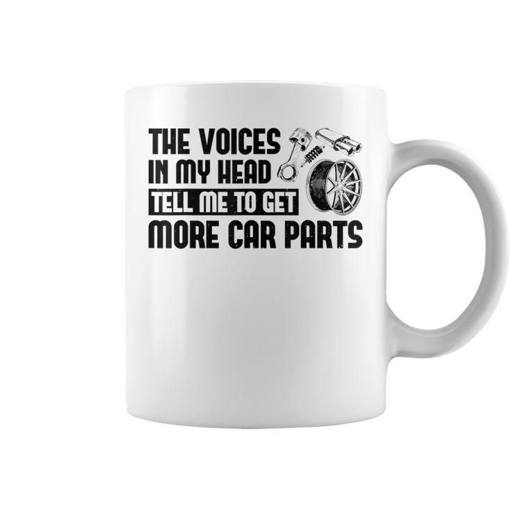 Car Guy & Car Girl Funny Get More Car Parts Racing Drifting  Coffee Mug