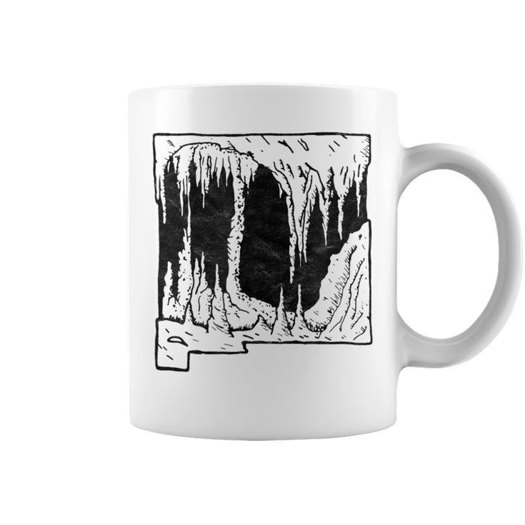 Carlsbad Caverns National Park New Mexico Cave Retro Coffee Mug