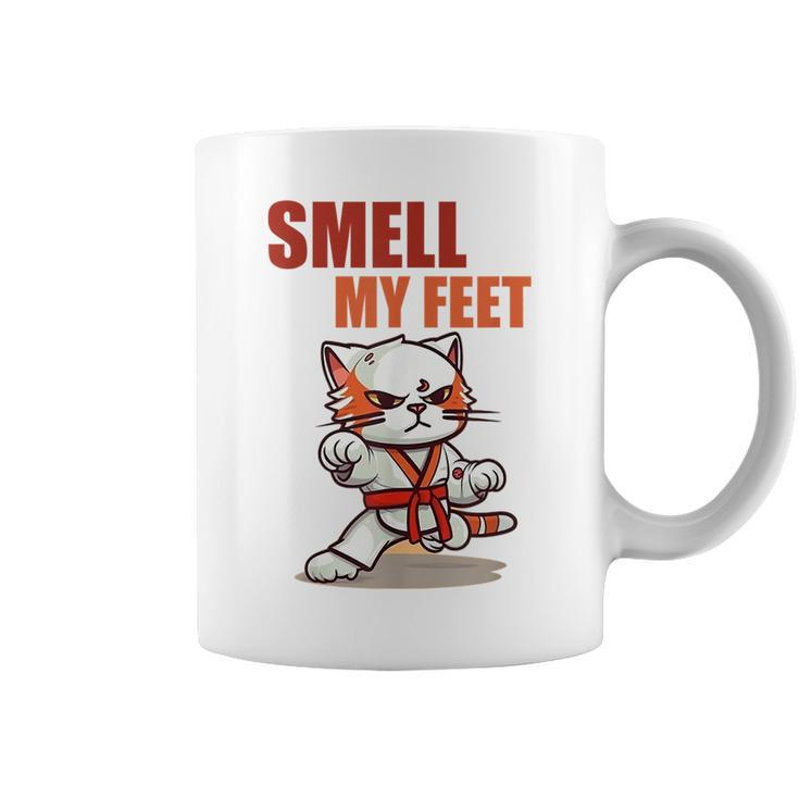 Cat Kitten Kitty Karate Taekwondo Kickboxing  Coffee Mug