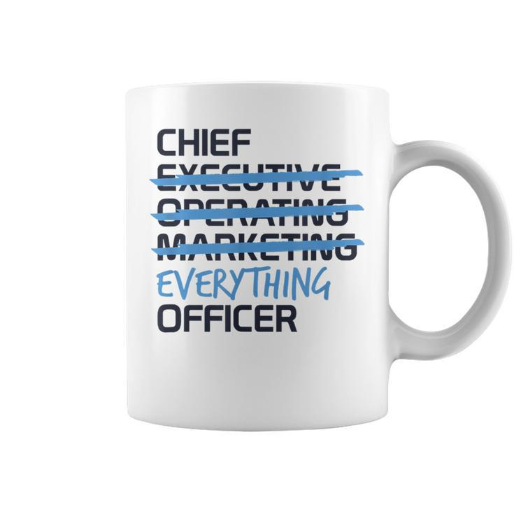 Ceo Chief Everything Officer Entrepreneur Business Coffee Mug