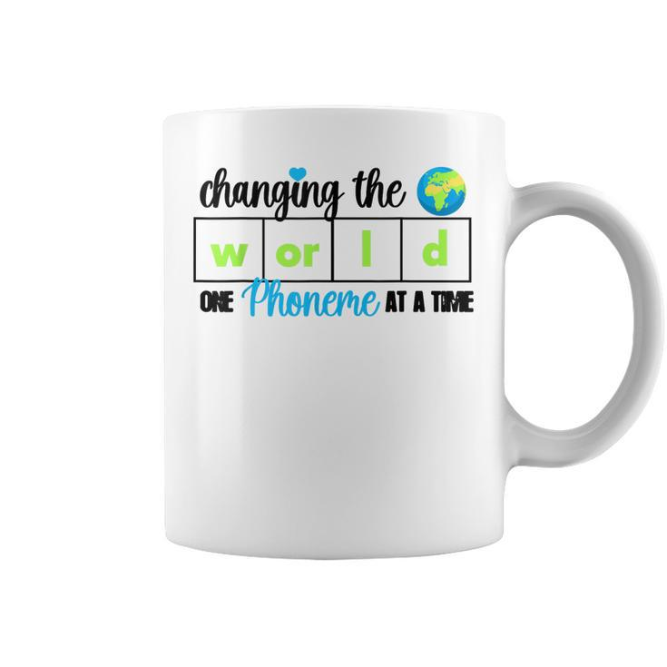 Changing The World One Phoneme At A Time  Coffee Mug