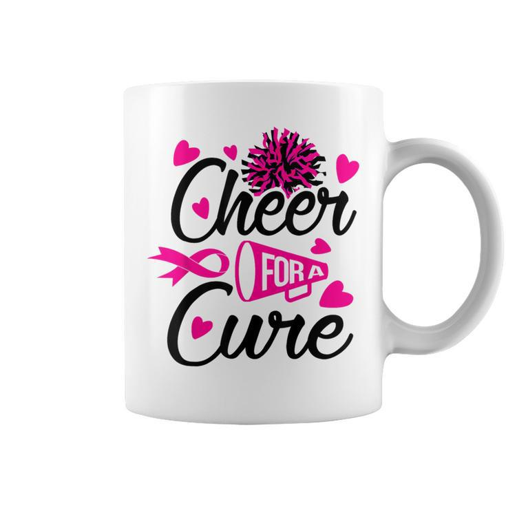 Cheer For A Cure Breast Cancer Awareness Coffee Mug