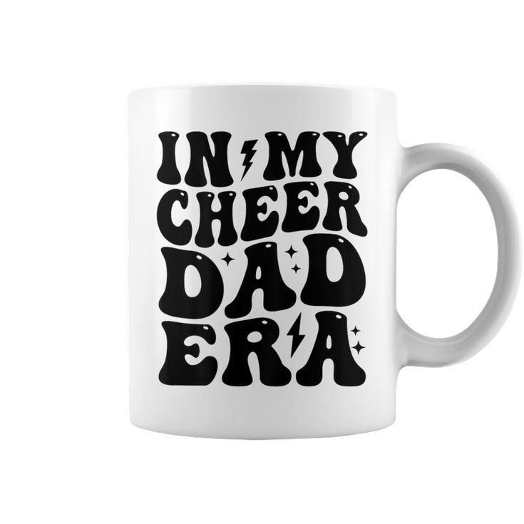 In My Cheer Dad Era Cheerleading Football Cheerleader Dad Coffee Mug