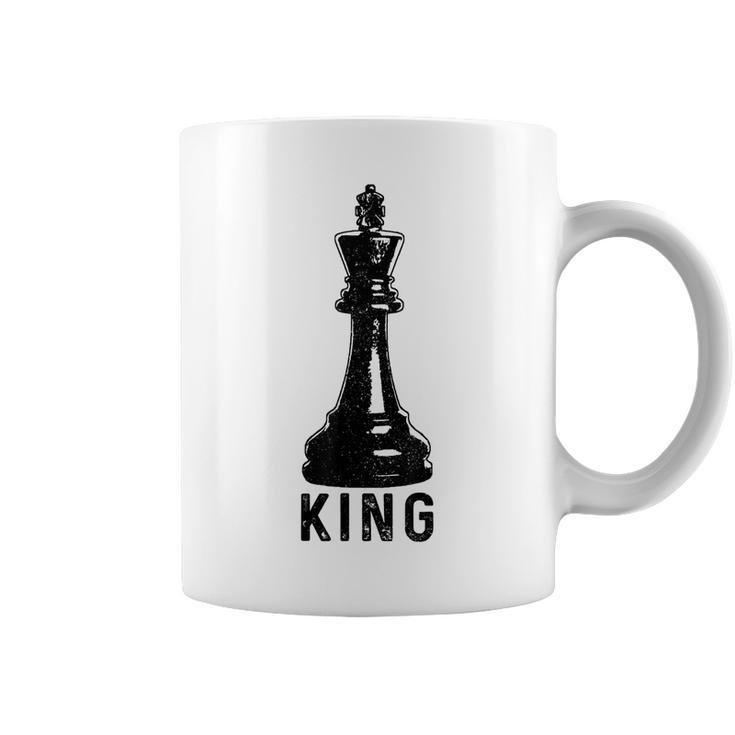 Chess Player King Vintage Halloween Costume Chess Master Gift For Mens Coffee Mug