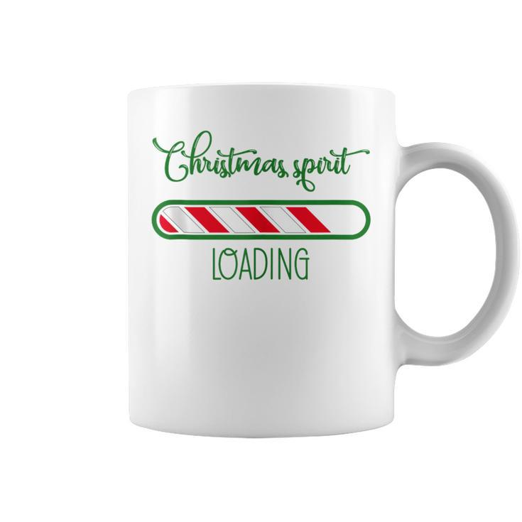 Christmas Holidays Spirit Loading Joy Coffee Mug
