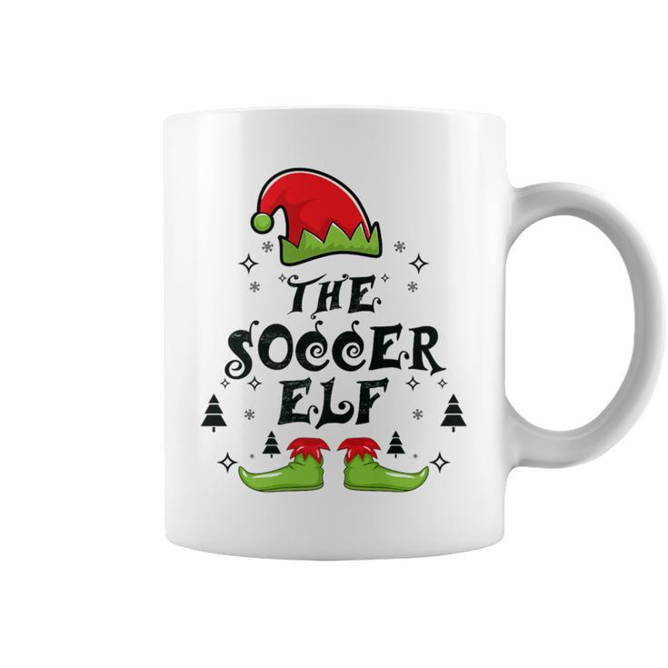 Christmas The Soccer Elf Family Matching Group Coffee Mug