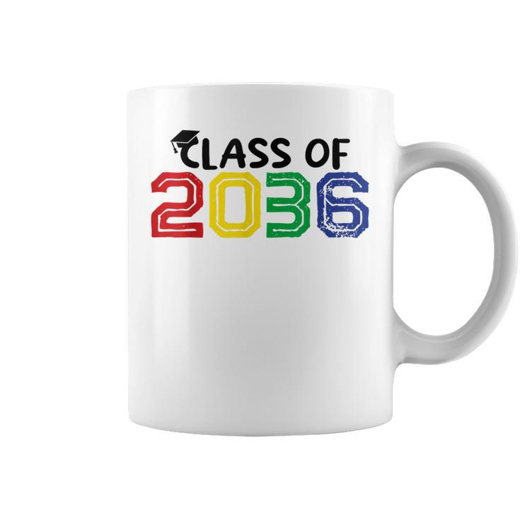 Class Of 2036 Boys Girls Coffee Mug