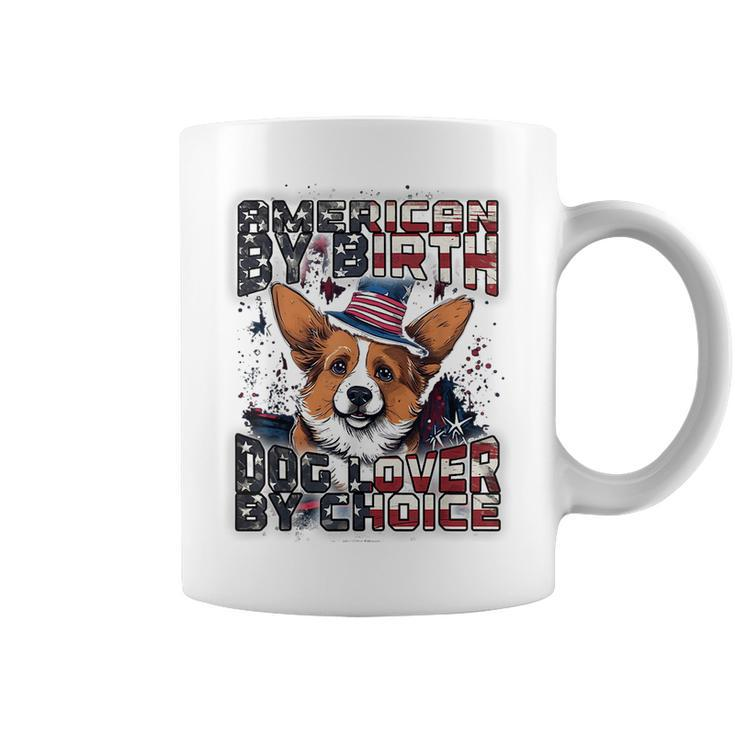 Corgi Dog Lover Patriotic 4Th Of July  Coffee Mug
