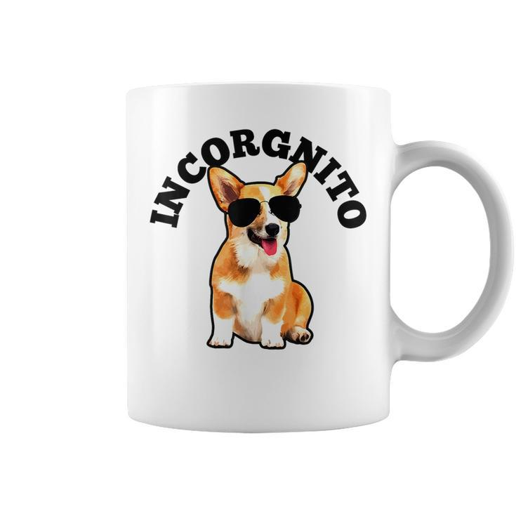 Corgi Incorgnito Dog Funny Gift  Coffee Mug