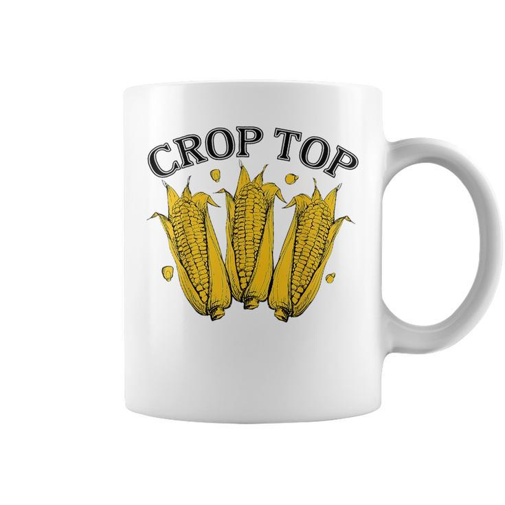 Corn Crop Top Funny Farmer Farming Corn Lover Summer Coffee Mug