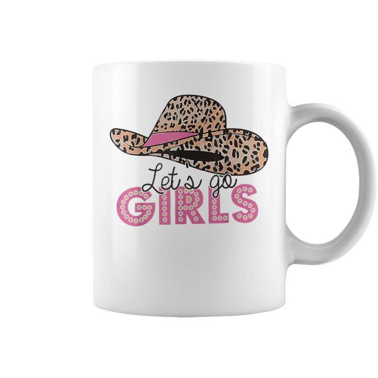 Cowgirl's Hat Let's Go Girls Coffee Mug