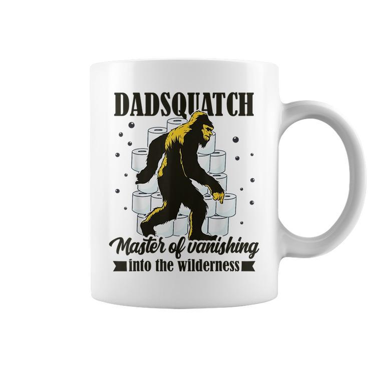 Dadsquatch Master Of Vanishing Dad Sasquatch Lovers Toilet  Coffee Mug