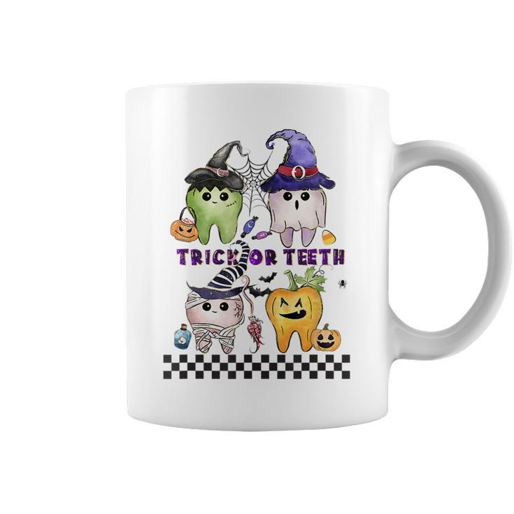 Dentists Halloween Trick Or Th Spooky Th Witches  Coffee Mug
