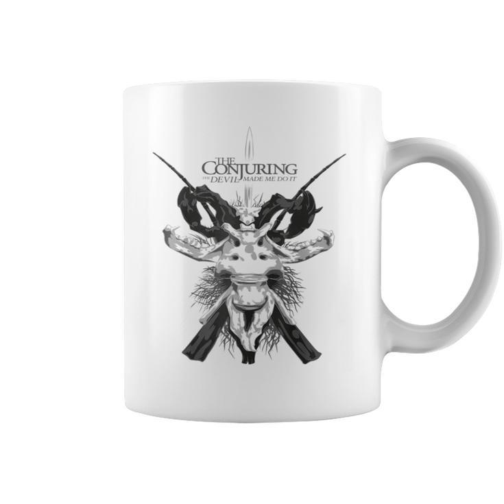 The Devil Made Me Do It Occultist Totem Coffee Mug