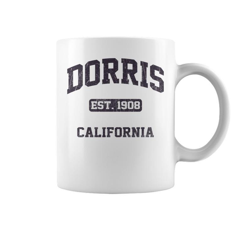 Dorris California Ca Vintage State Athletic Style Coffee Mug