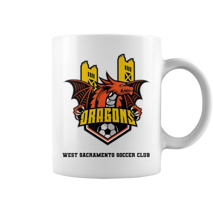 Dragons Soccer Orange Coffee Mug