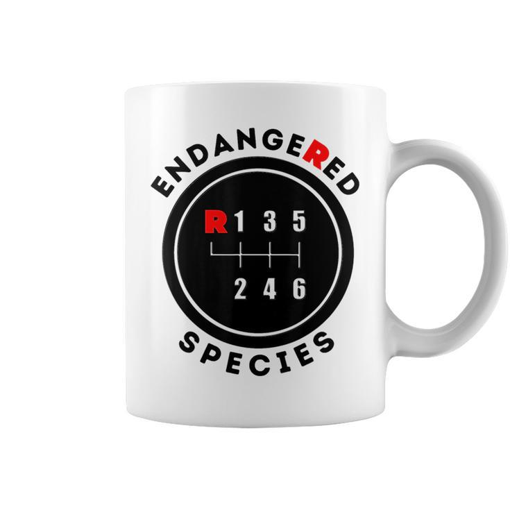 Endangered Species Manual Gearbox Stick Shift 6 Speed  Coffee Mug