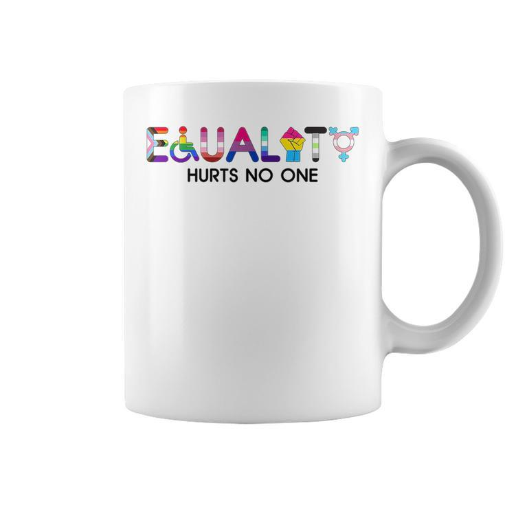 Equality Hurts No One Pride Month Support Lgbt  Coffee Mug