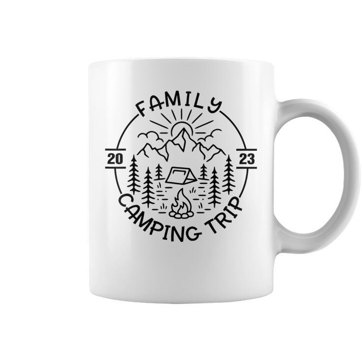 Family Camping Trip 2023 Nature Lover  Coffee Mug