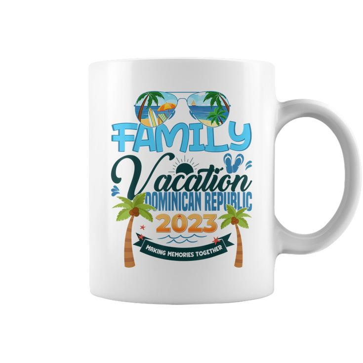 Family Vacation Dominican Republic 2023 Matching Vacation  Coffee Mug