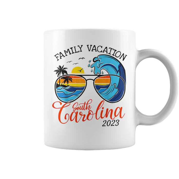 Family Vacay Squad  Family Vacation South Carolina 2023 Family Vacation Funny Designs Funny Gifts Coffee Mug