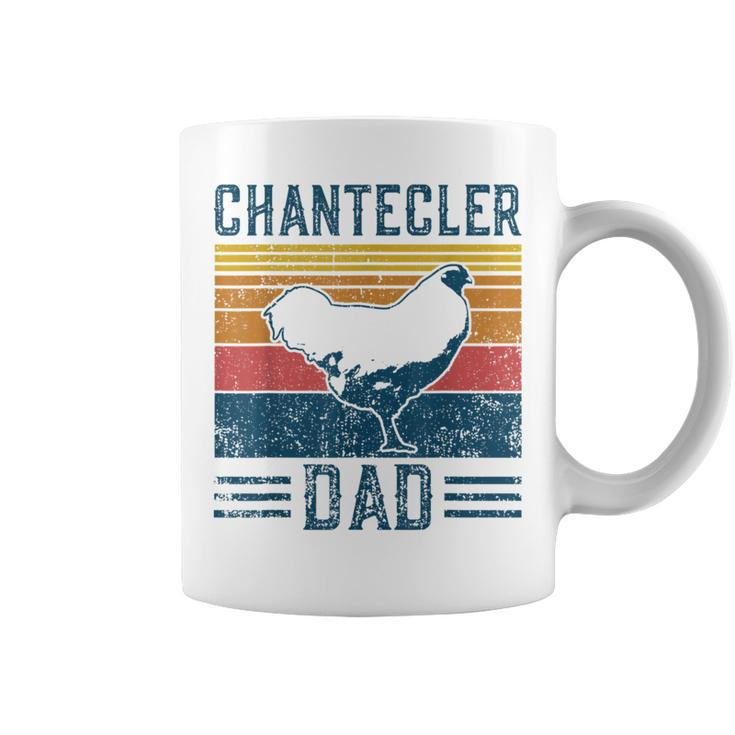 Farming Breed Vintage Chantecler Chicken Dad Coffee Mug