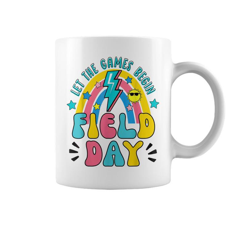 Field Day Let The Games Begin Rainbow Cute Coffee Mug