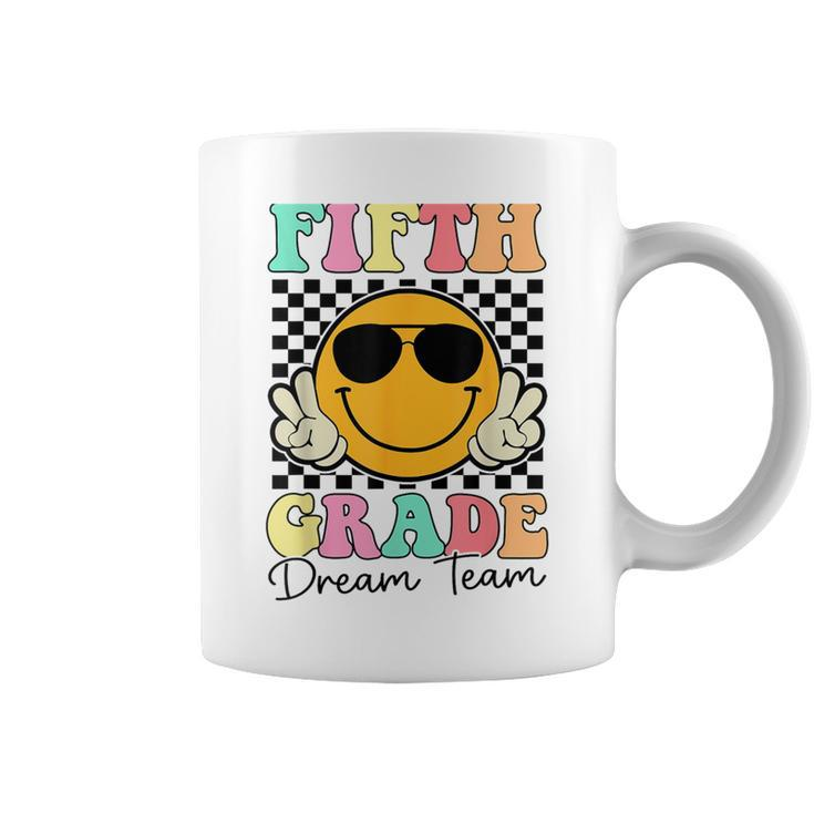 Fifth Grade Dream Team 5Th Grade Retro 1St Day Of School Coffee Mug