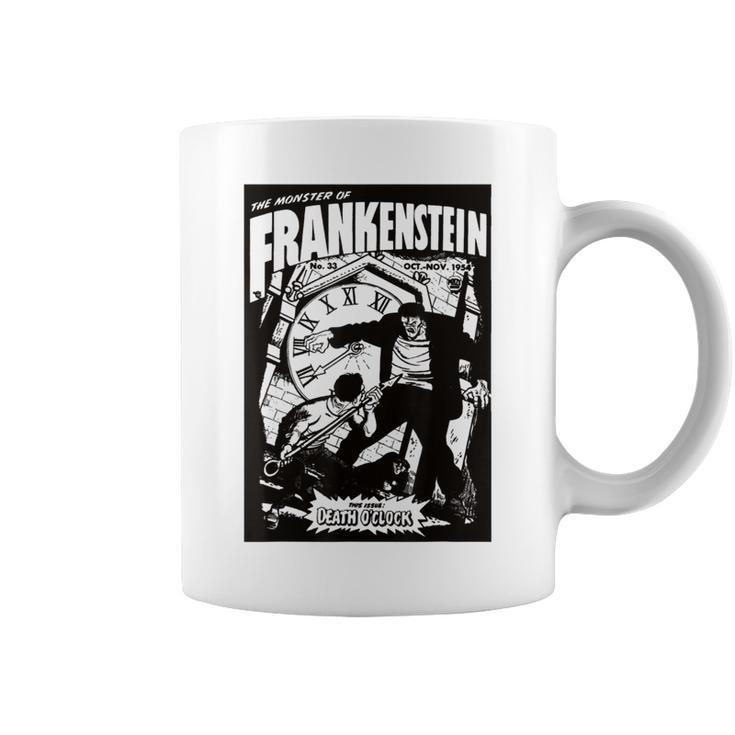 Frankenstein Halloween Horror Comic Vintage Horror Monster Halloween Funny Gifts Coffee Mug