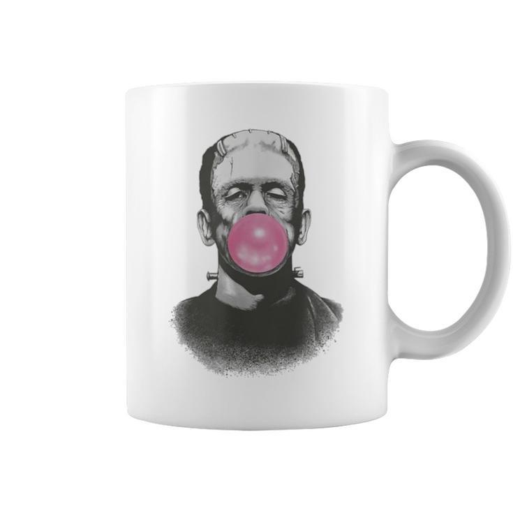 Frankenstein Monster With Bubblegum Bubble Mobile Phone Case Coffee Mug