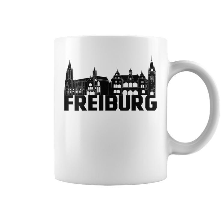 Freiburg Breisgau Silhouette Skyline Münster Landmark D Coffee Mug