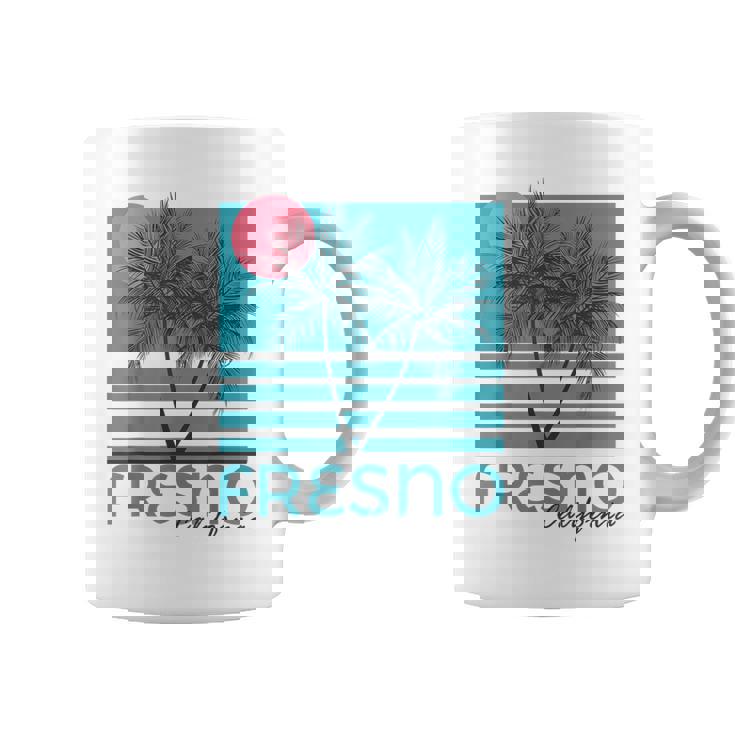 Fresno Ca Souvenir California Palm Tree Coffee Mug