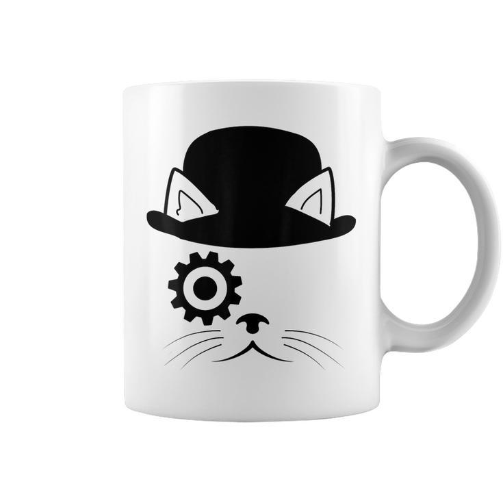 Funny Cat Dystopian Literary Cat  Coffee Mug