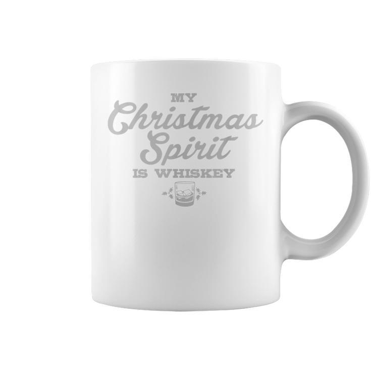 Funny Christmas Alcohol Drinking Whiskey Saying Gift  Coffee Mug