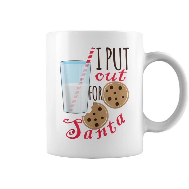 Christmas Cookies And Milk I Put Out For Santa Coffee Mug