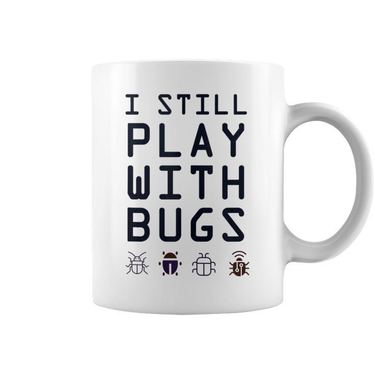 Debugging Team Still Play With Bugs Ninja Development Coffee Mug