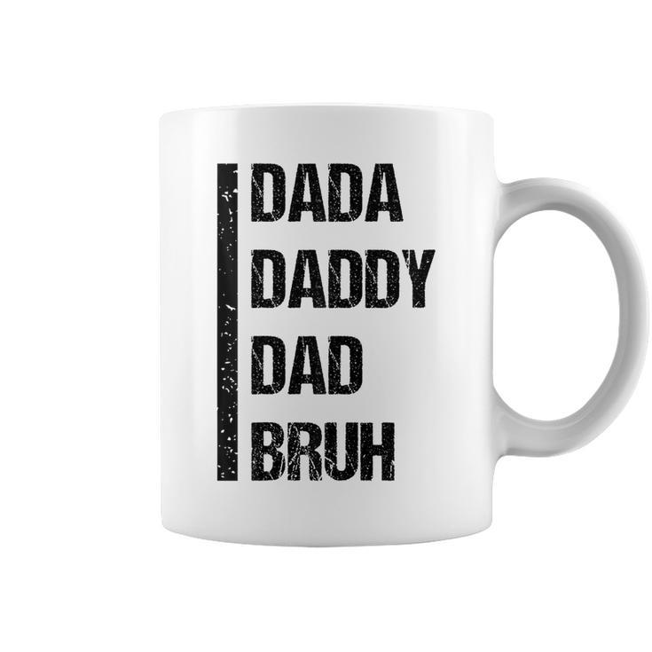 Funny Fathers Day Dada Daddy Dad Bruh 2023  Coffee Mug