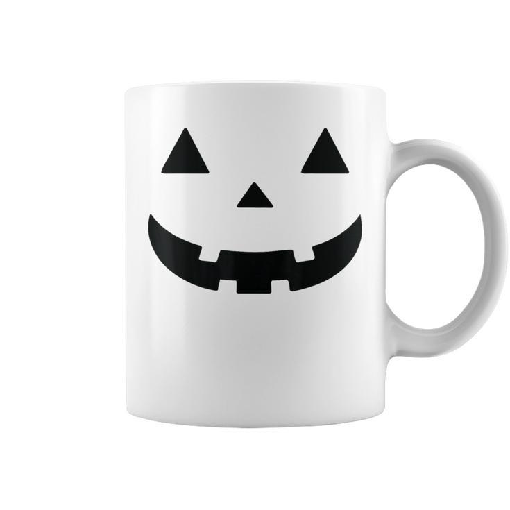 Giant Jack O' Lantern Face Halloween Pumpkin Face Coffee Mug