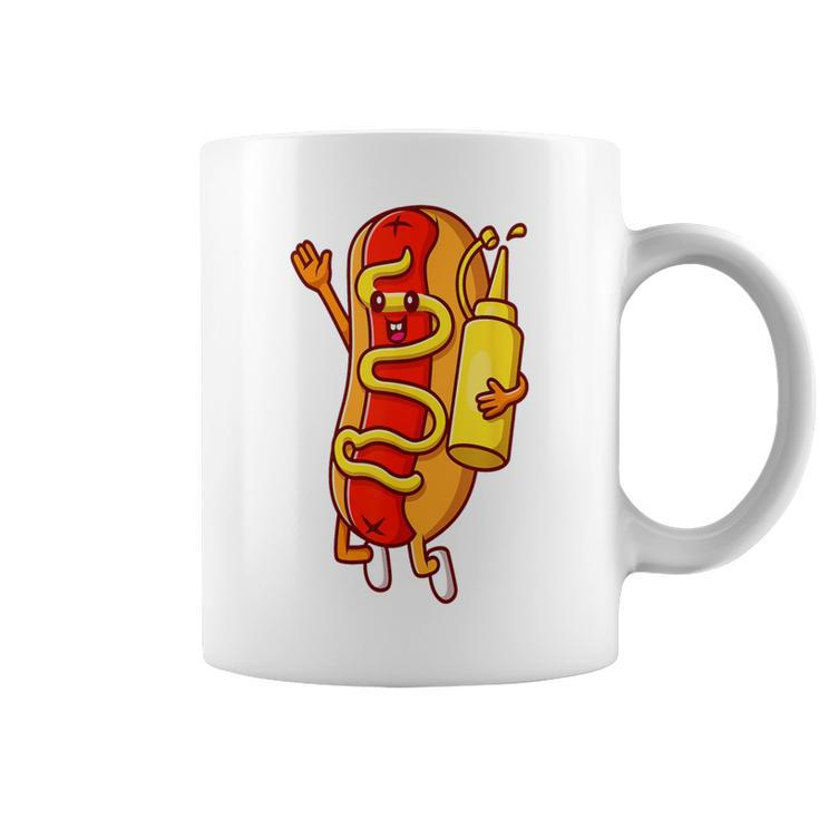 Hot Dog Sausage Bbq Food Lover Hotdog Lover Coffee Mug