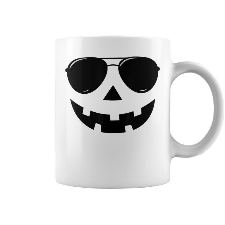 Jack O Lantern Face Pumpkin Halloween Costume Boys Coffee Mug