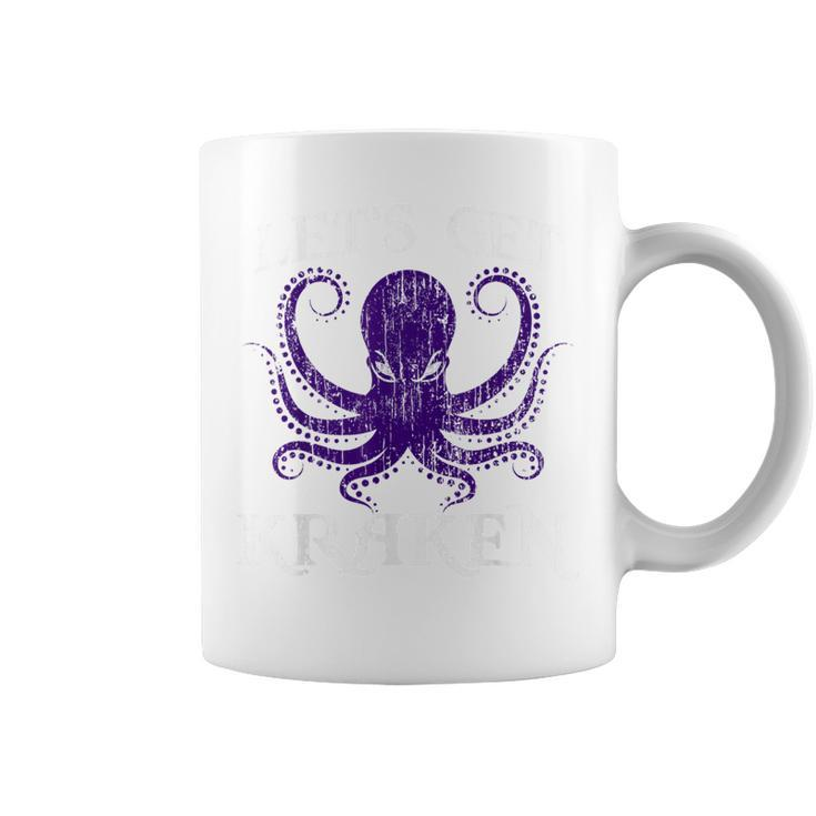 Kraken Let's Get Kraken Coffee Mug