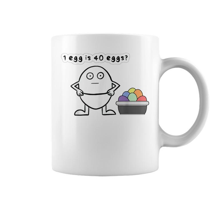 Funny Lgbt Feed Eggs I Think You Should Leave LGBT Funny Gifts Coffee Mug
