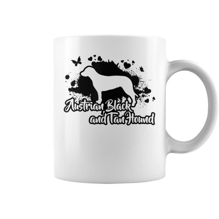 Proud Austrian Black And Tan Hound Dog Mom Dog Coffee Mug