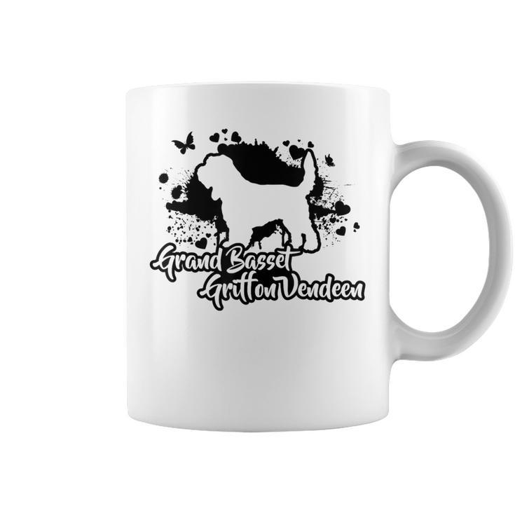 Proud Grand Basset Griffon Vendeen Dog Mom Dog Coffee Mug