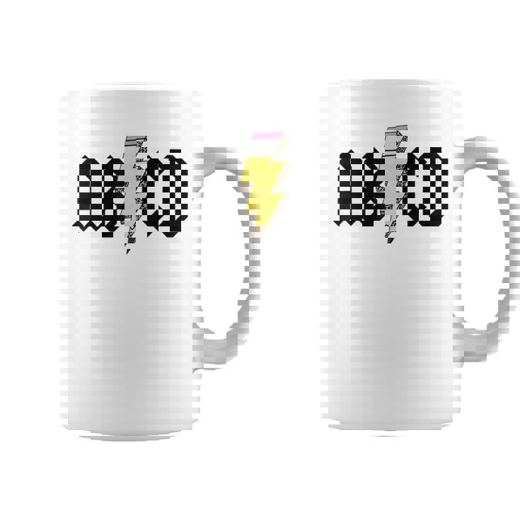Teacher Abcd Rocks Back To School Back In Class Abcd Coffee Mug