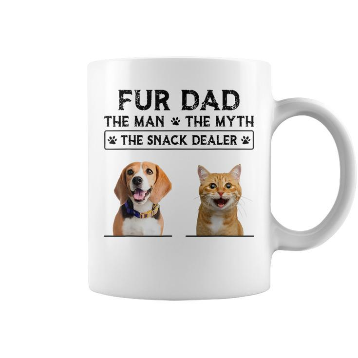 Fur Dad The Man The Myth The Snack Dealer  Coffee Mug