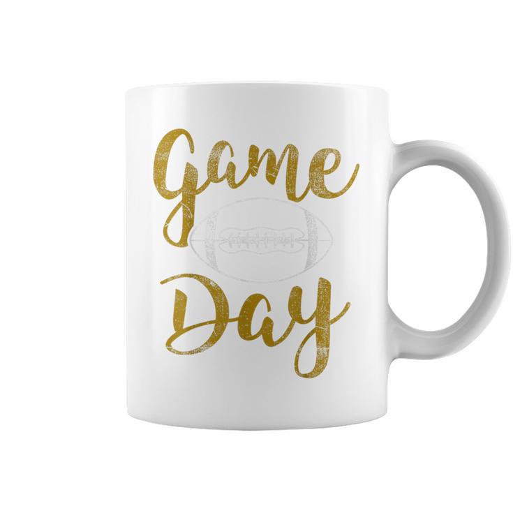 Game Day Football Cute Football Top Coffee Mug